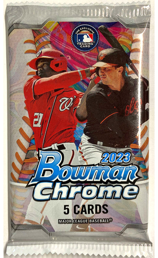 2023 Bowman Chrome MLB Single Pack (From a Mega Box, No Mojos)