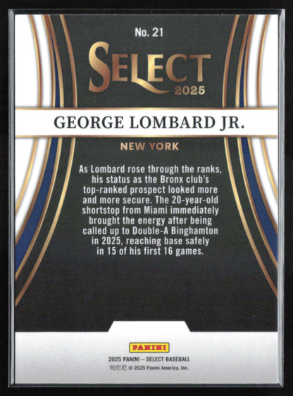 George Lombard Jr Prospect