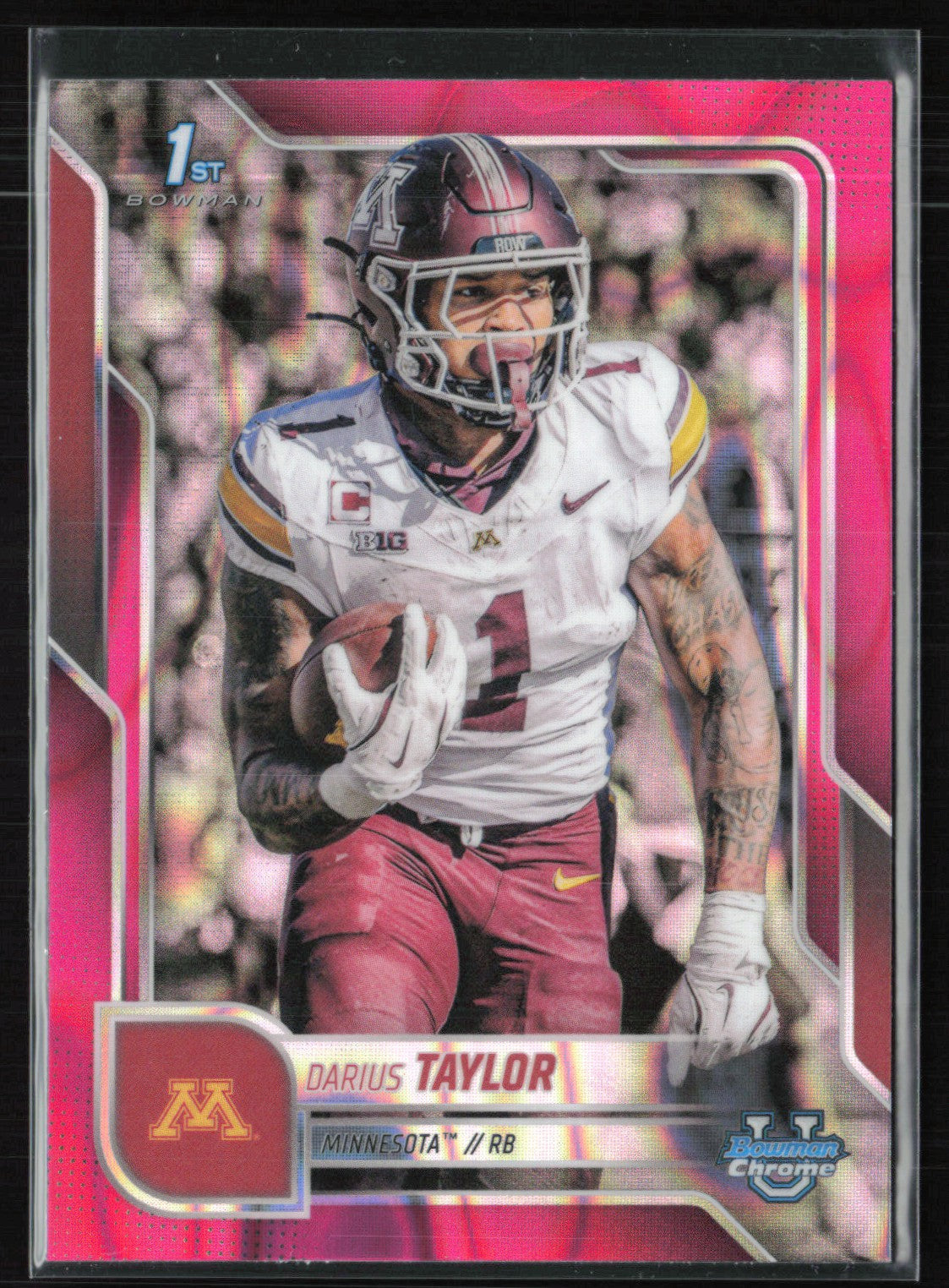 Darius Taylor 1st BOwman Pink Raywave