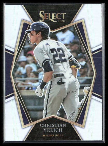 Christian Yelich Silver Prizm Premier Level
