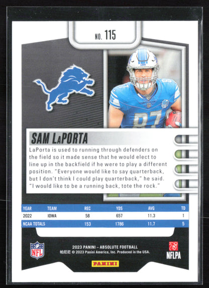 Sam LaPorta RC