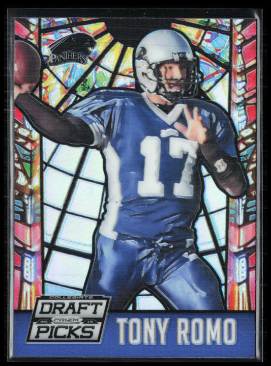 Tony Romo Stained Glass 2015 Collegiate Draft Picks