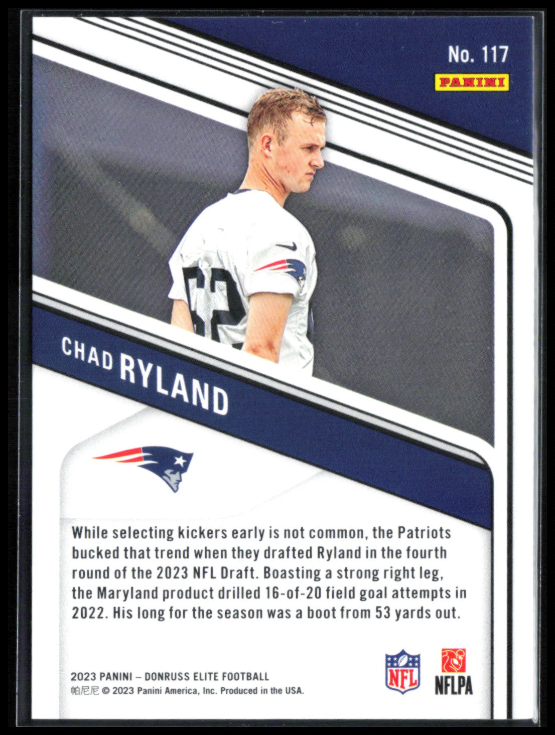 Chad Ryland RC /625