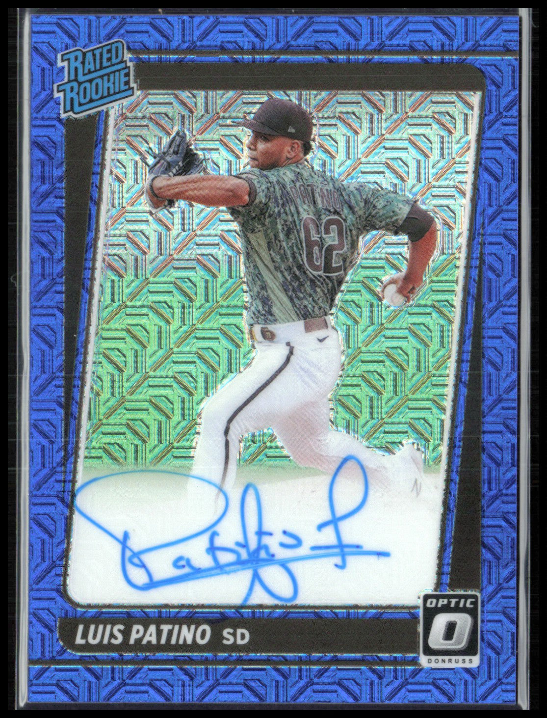 Luis Patino RC Auto Blue Mojo /99