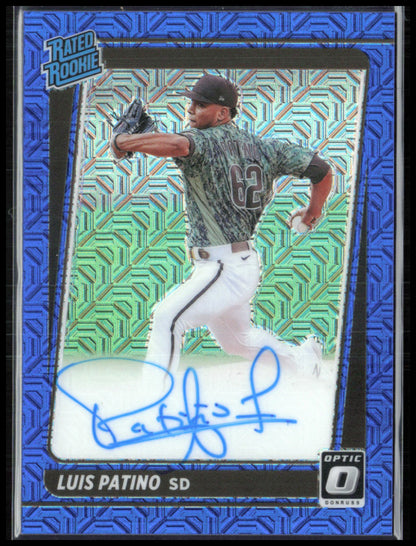 Luis Patino RC Auto Blue Mojo /99