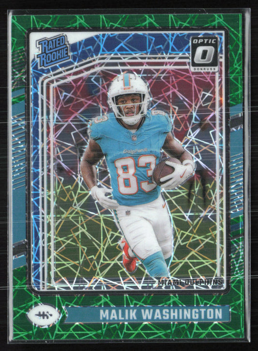 Malik Washington RC Green Velocity