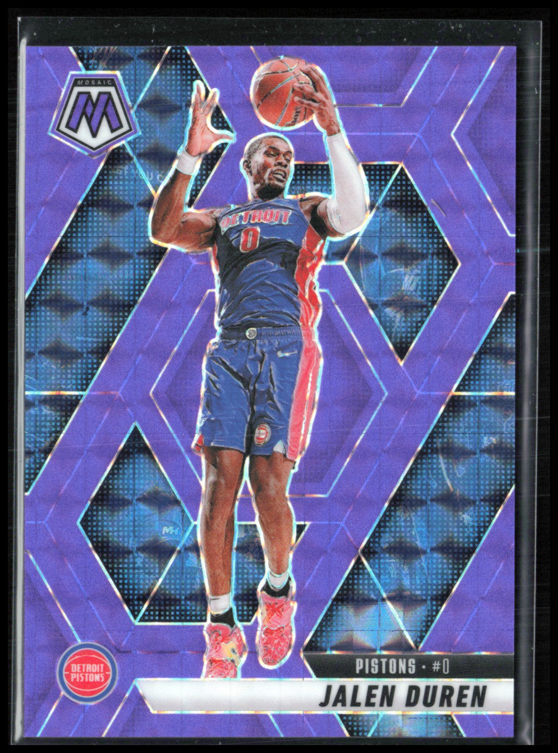 Jalen Duren Purple Mosaic /249