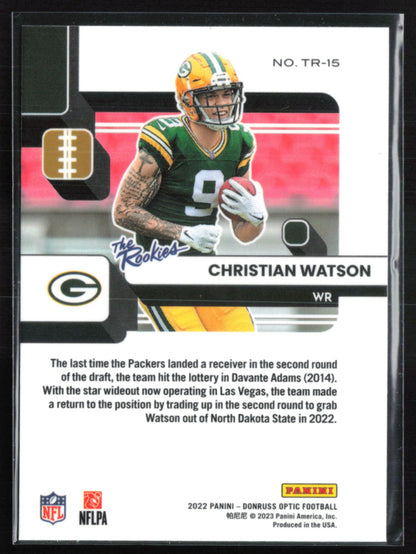 Christian Watson RC The Rookies