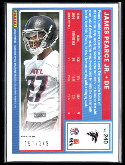 James Pearce Jr. RC Light Blue /349