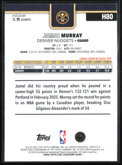 Jamal Murray Metallic
