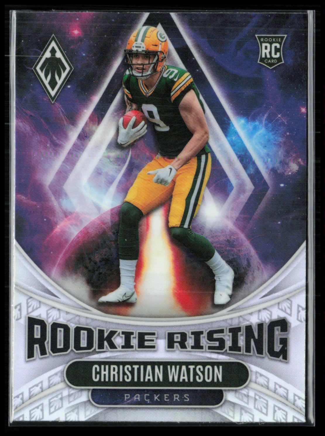 Christian Watson RC Prizm Rookie Rising