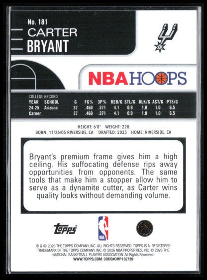 Carter Bryant RC