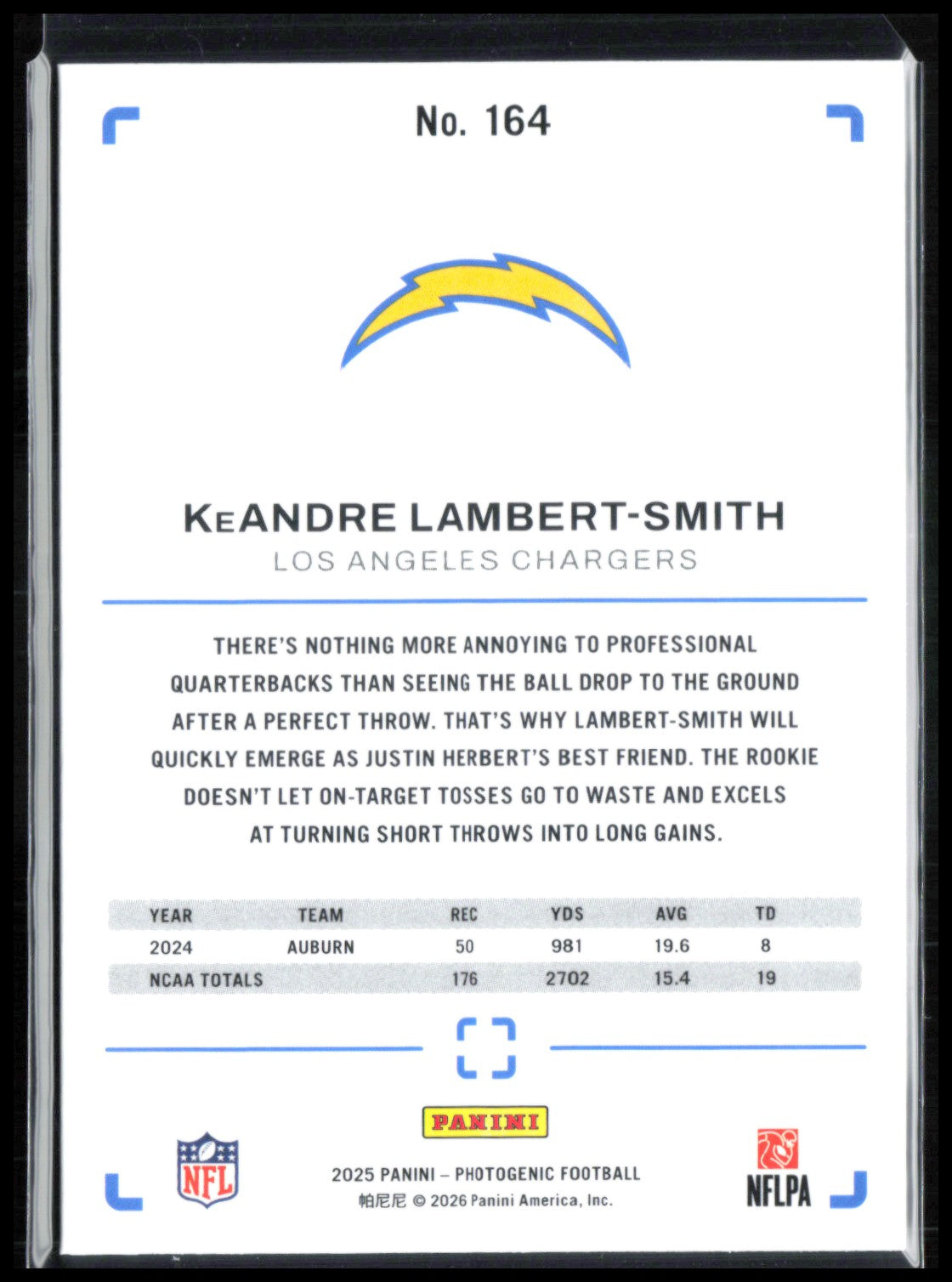 KeAndre Lambert-Smith RC Red /125