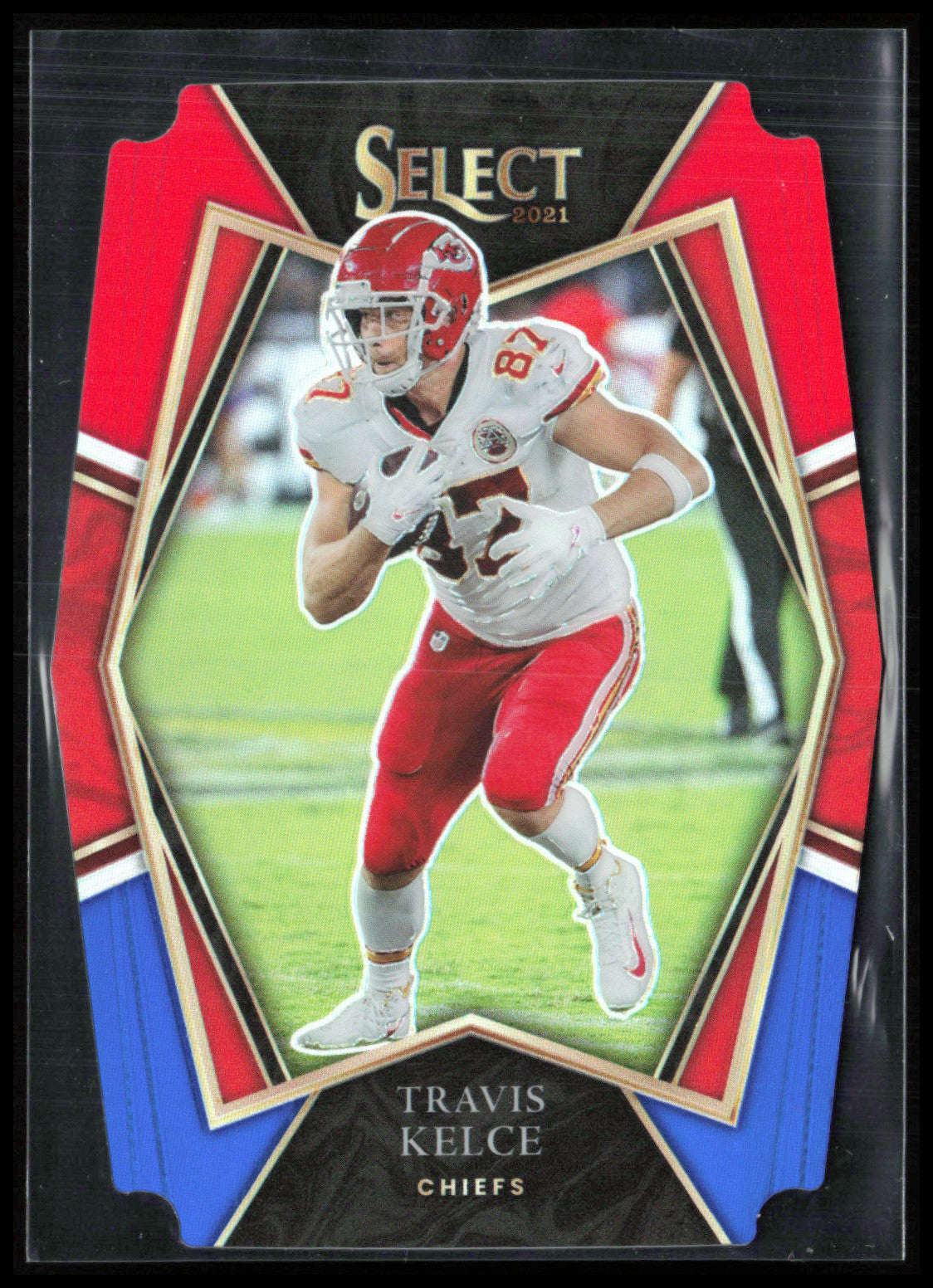 Travis Kelce Red Blue Die-Cut