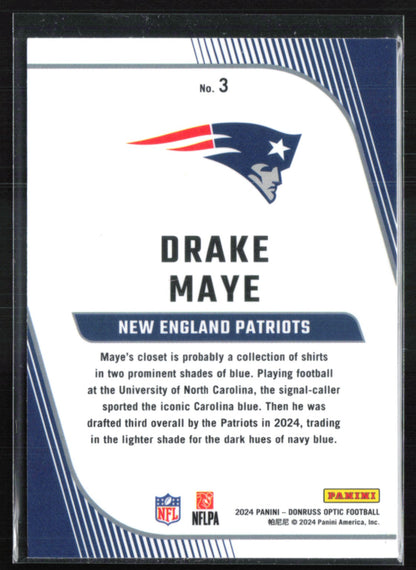 Drake Maye RC Primary Colors