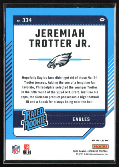 Jeremiah Trotter Jr. RC Red Wave