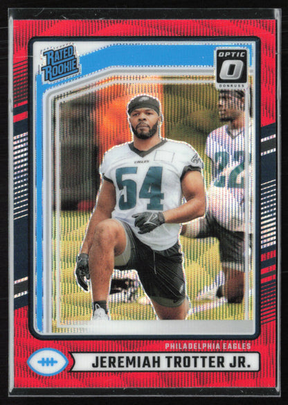 Jeremiah Trotter Jr. RC Red Wave