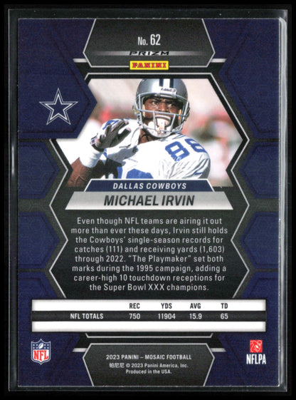 Michael Irvin Mosaic Prizm