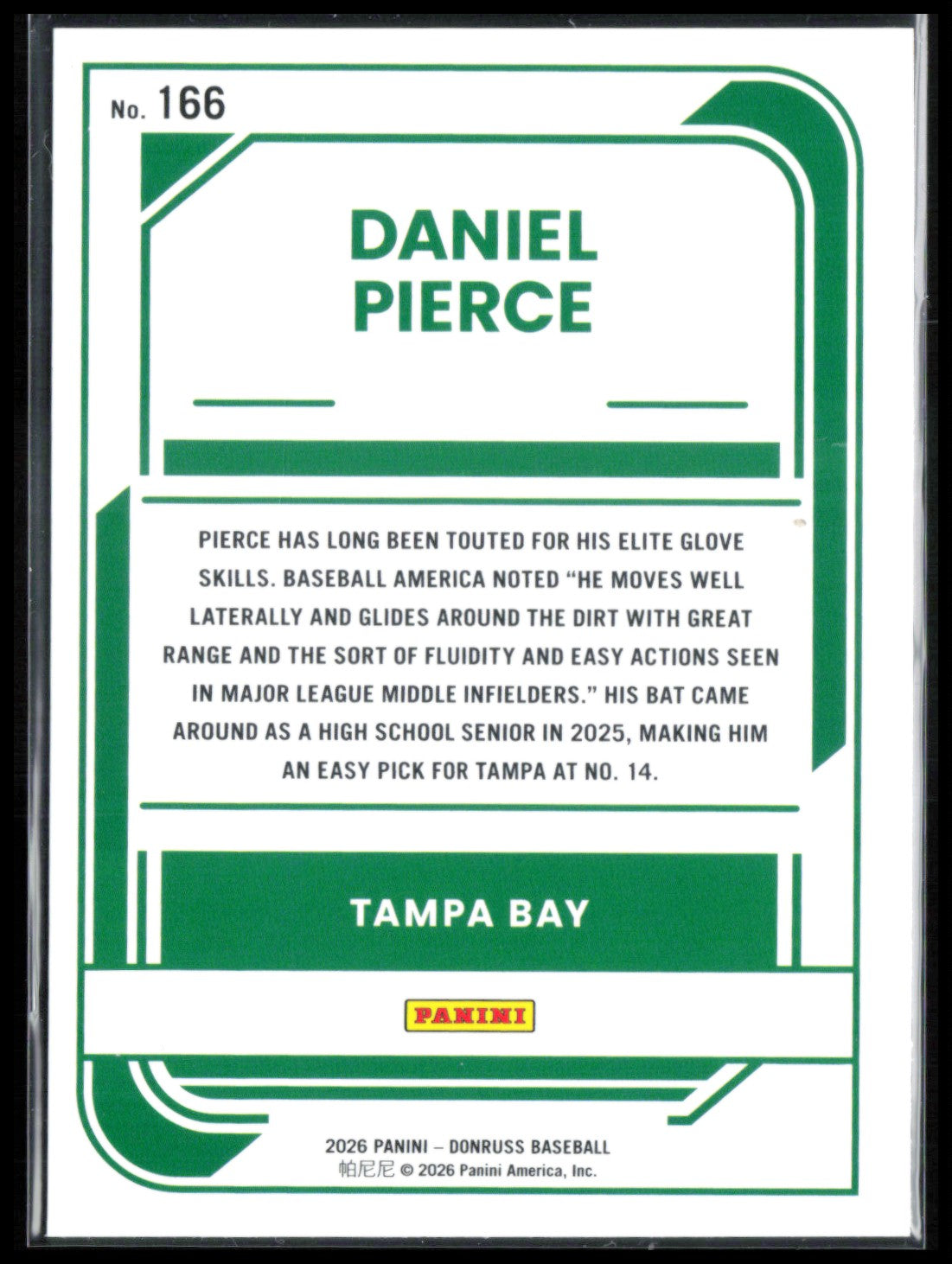 Daniel Pierce Rated Prospect Holo