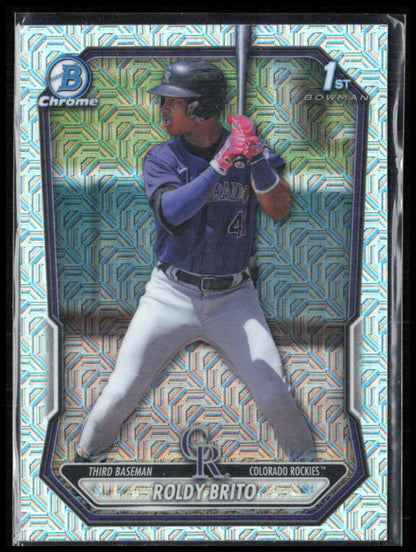 Roldy Brito 1st Bowman Mojo