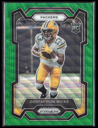 Dontayvion Wicks RC Green Wave