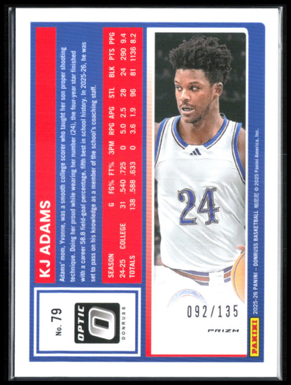 KJ Adams Green Flash /135