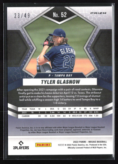 Tyler Glasnow Purple Mosaic /49