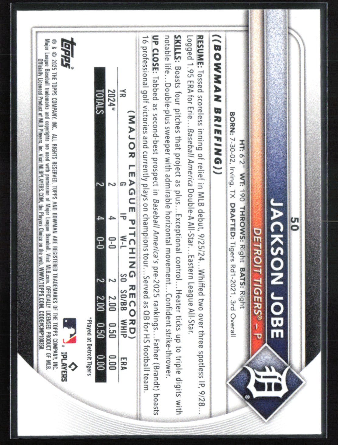Jackson Jobe RC