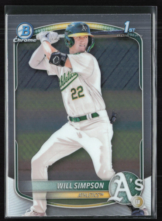 Will Simpson 1st Bowman