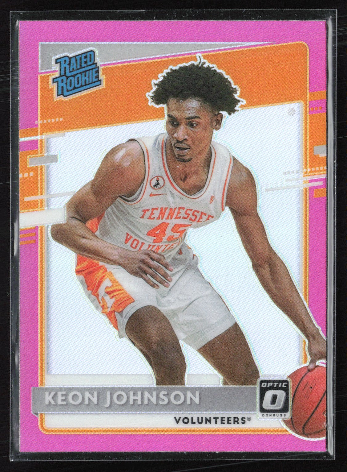 Keon Johnson RC Pink Foil