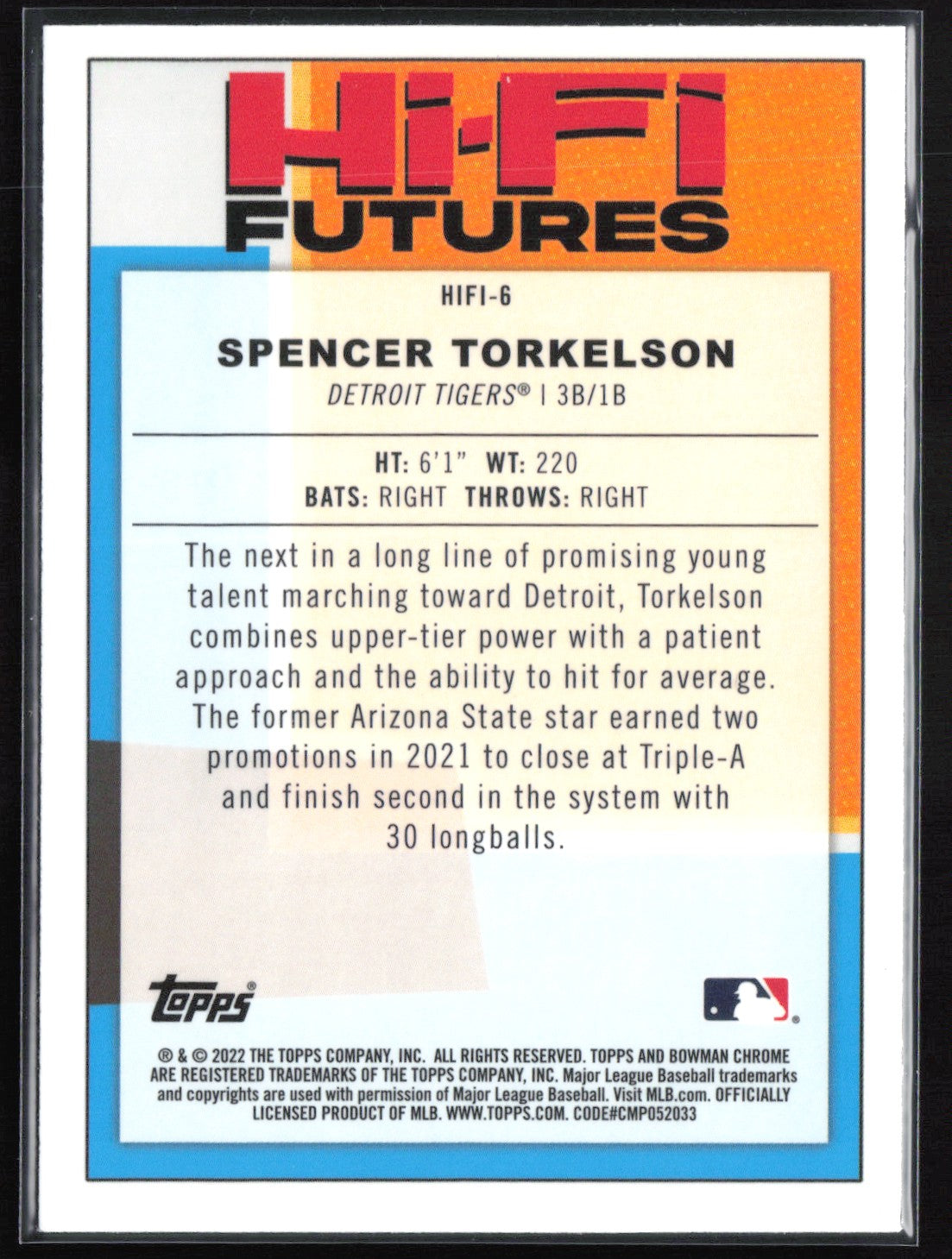 Spencer Torkelson Mojo