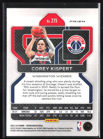 Corey Kispert RC Red Ice