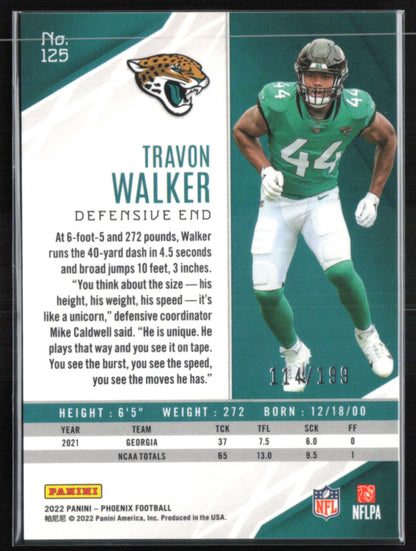 Travon Walker RC Pink /199