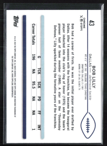 Bob Lilly Pink Refractor
