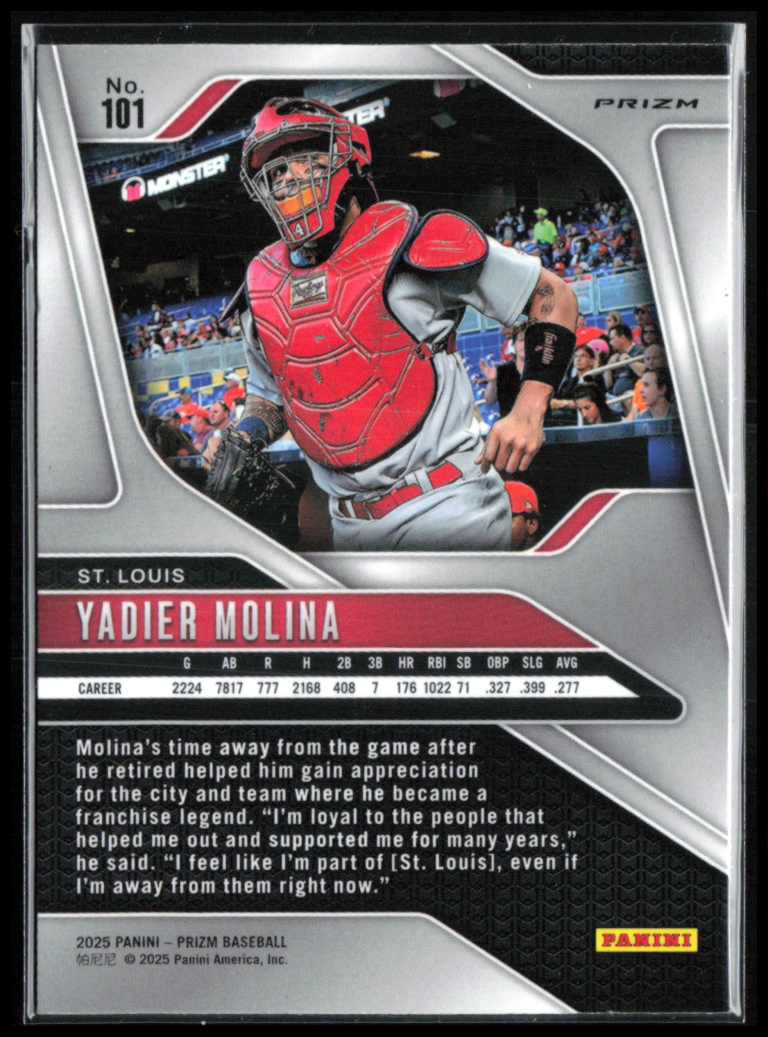 Yadier Molina Silver