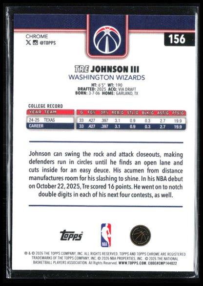 Tre Johnson III RC