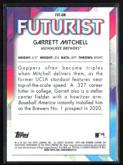 Garrett Mitchell Futurist