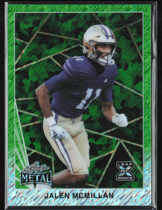 Jalen McMillan RC Green /7