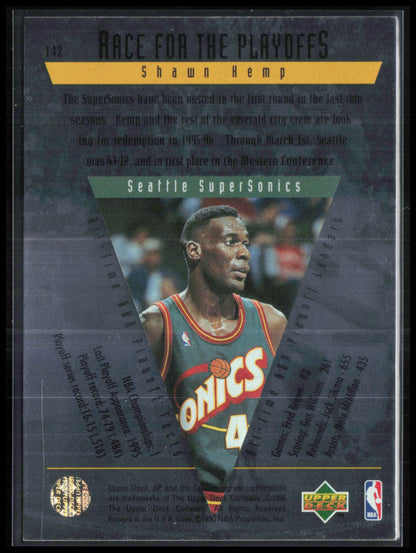 Shawn Kemp Race for the Playoffs