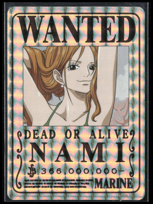 Nami Wanted Dead or Alive Sticker (One Piece)