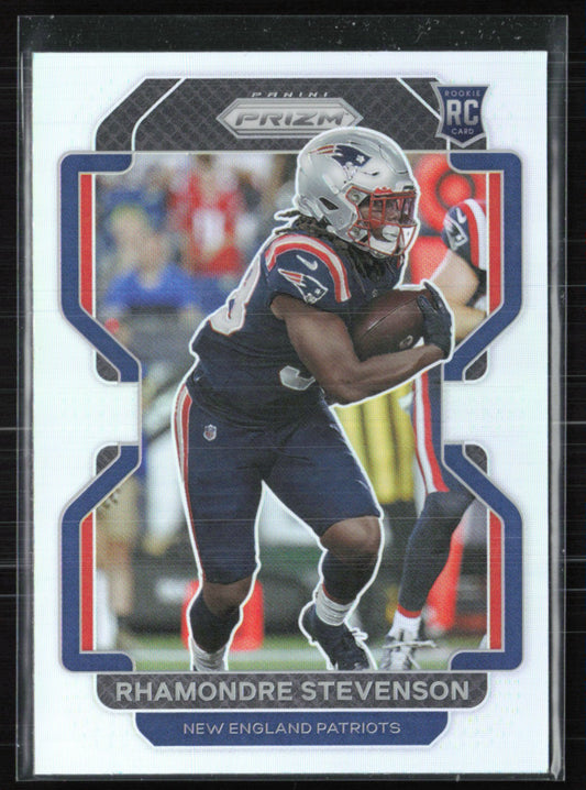 Rhamondre Stevenson RC Silver Prizm