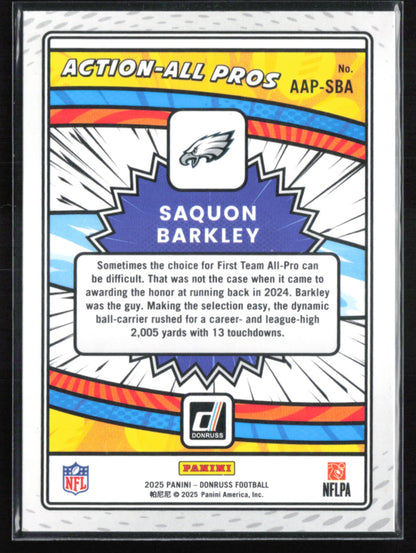 Saquon Barkley Action-All Pros