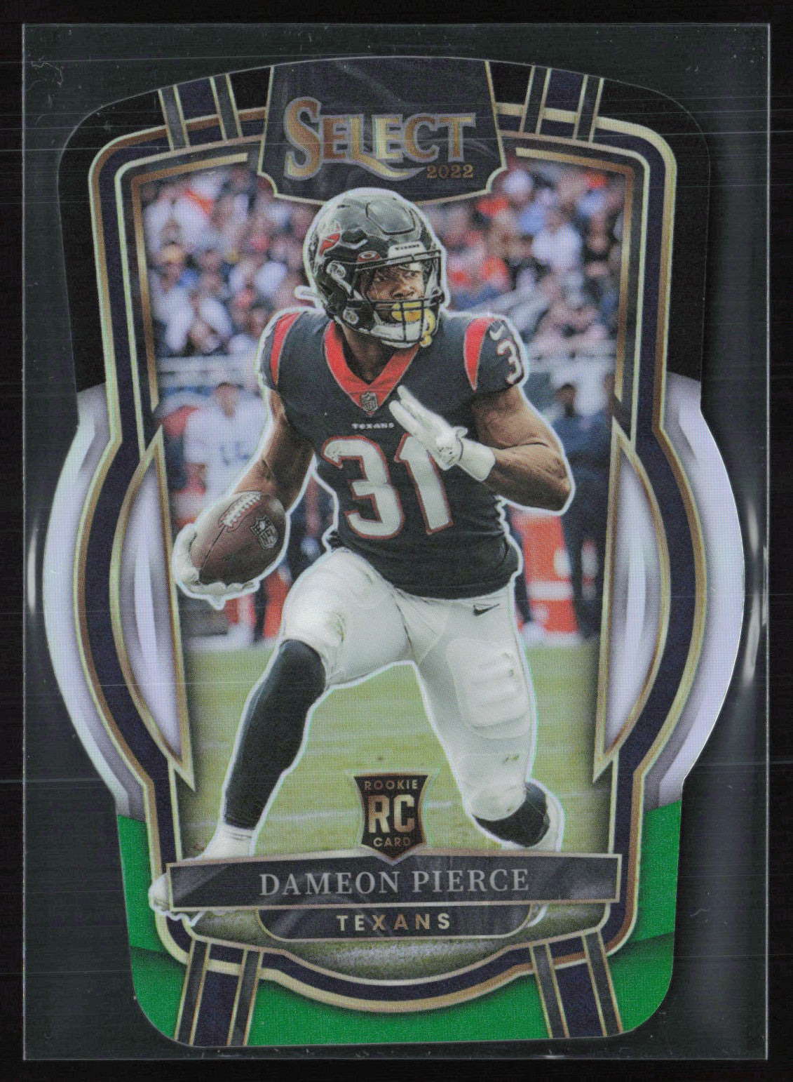 Dameon Pierce RC Black Green Die-Cut