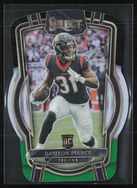 Dameon Pierce RC Black Green Die-Cut
