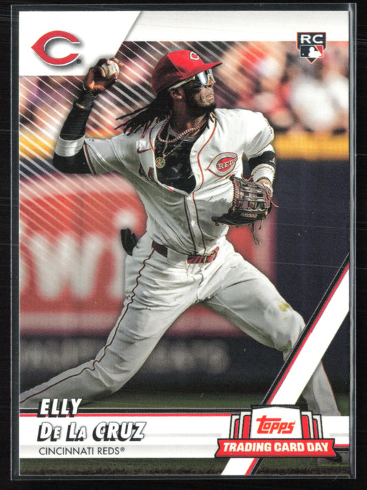 Elly De La Cruz RC Topps Trading Card Day