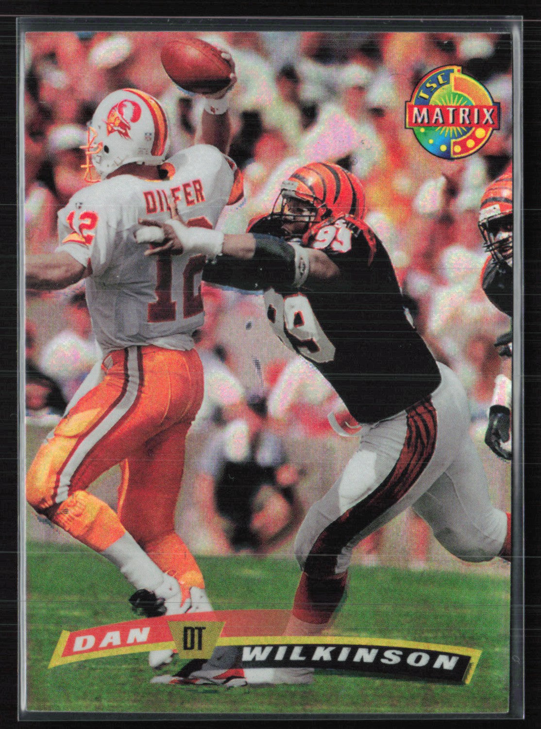 Dan Wilkinson 1996 Topps Dot Matrix