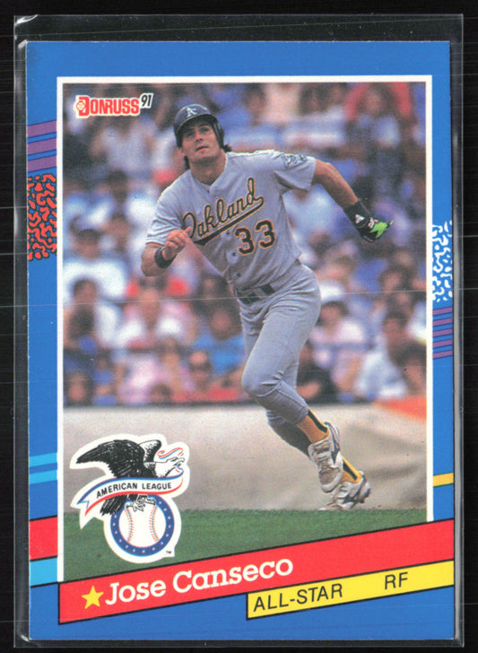 Jose Canseco 1991 Donruss