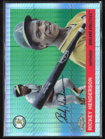 Rickey Henderson Prism Refractor