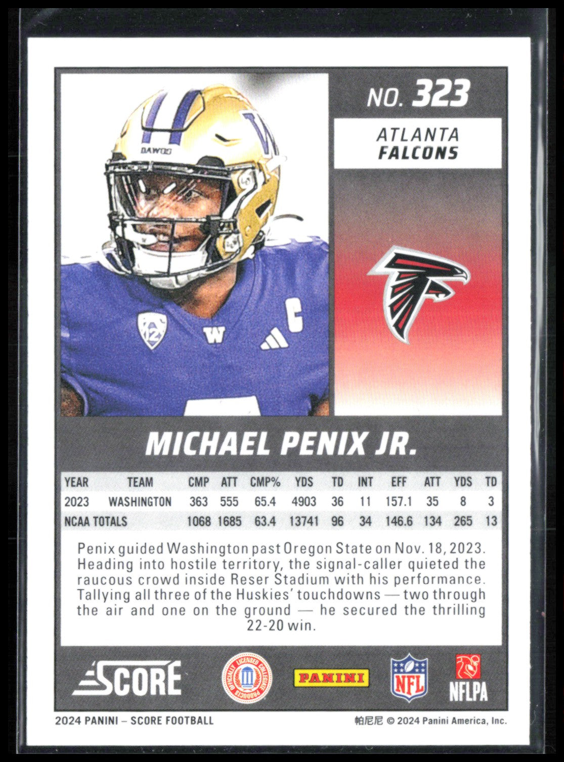 Michael Penix Jr. RC