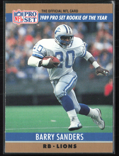 Barry Sanders 1990 Pro Set